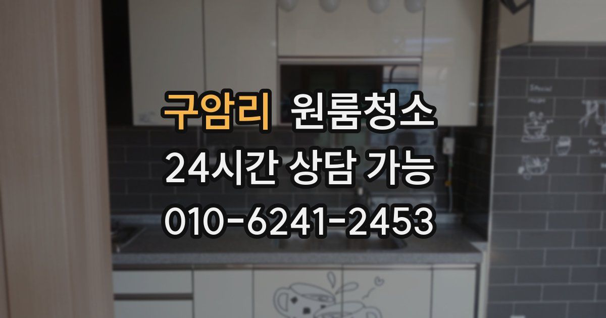 구암리 입주청소