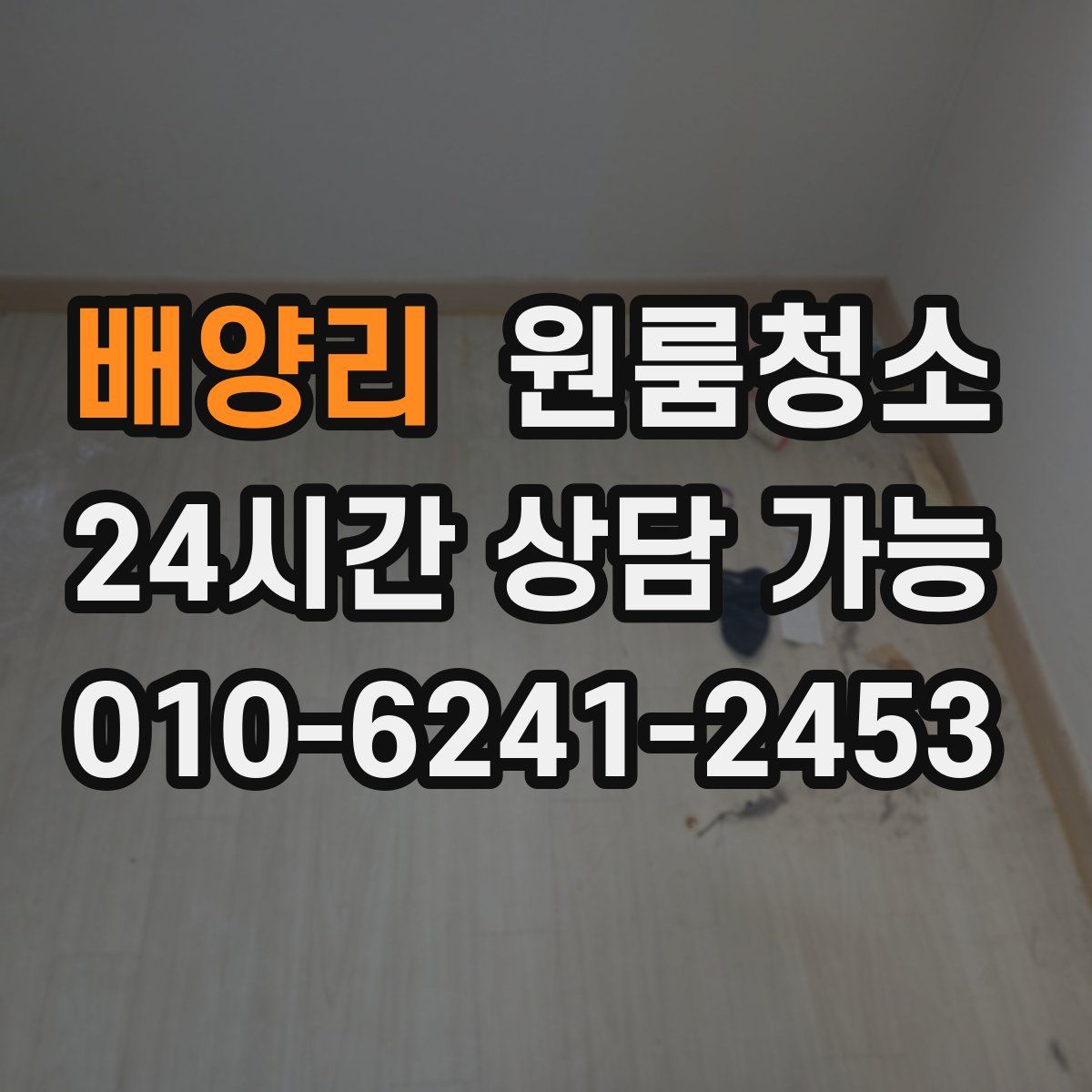 배양리 원룸청소