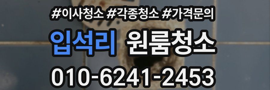 입석리 이사청소