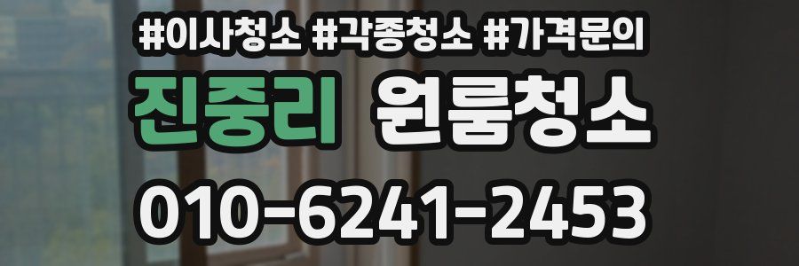 진중리 이사청소