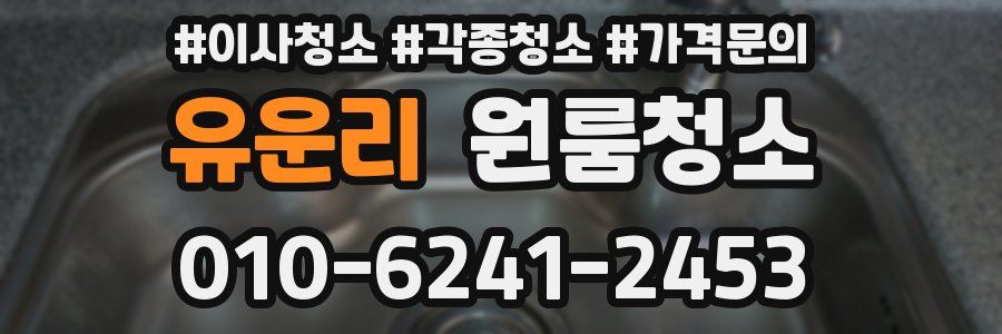 유운리 이사청소