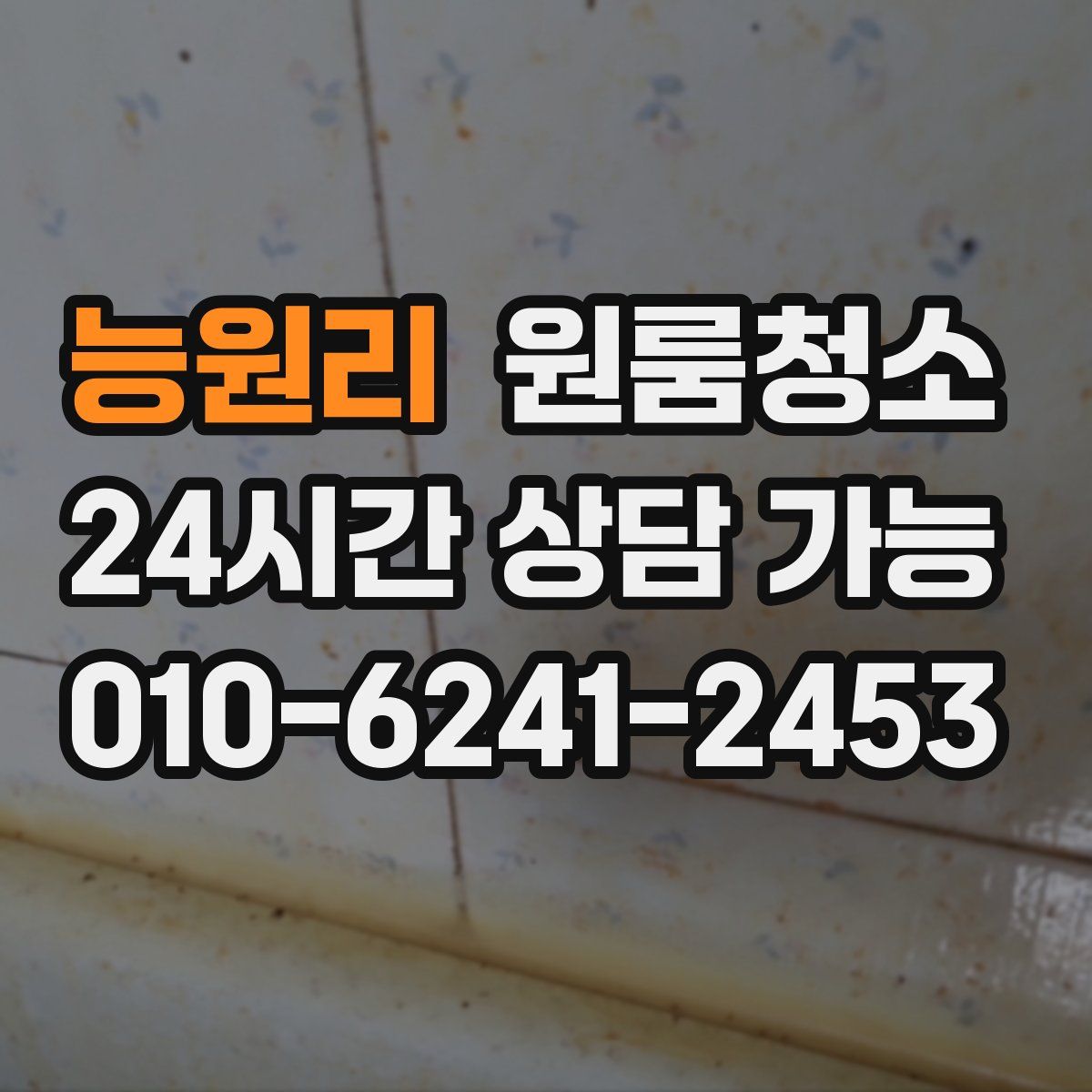 능원리 원룸청소