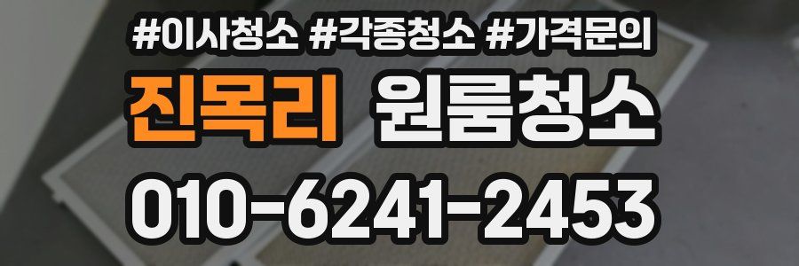 진목리 이사청소