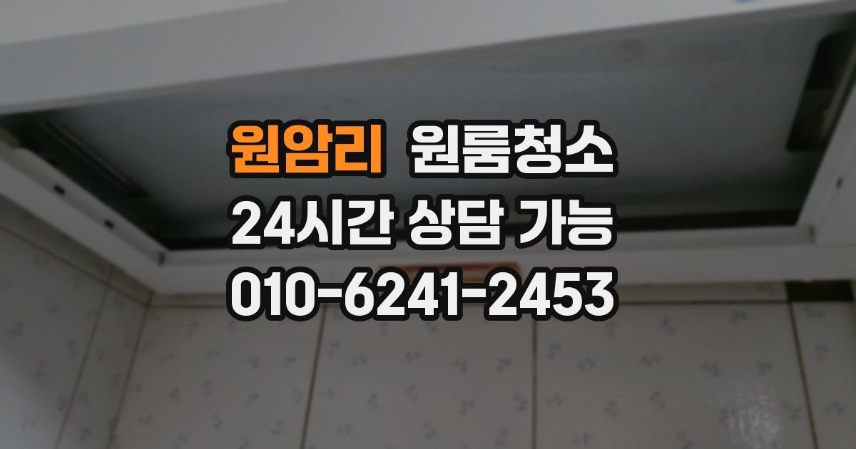 원암리 입주청소