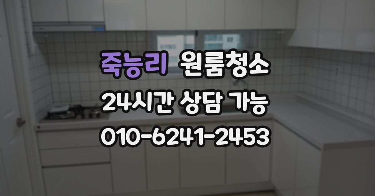 죽능리 입주청소