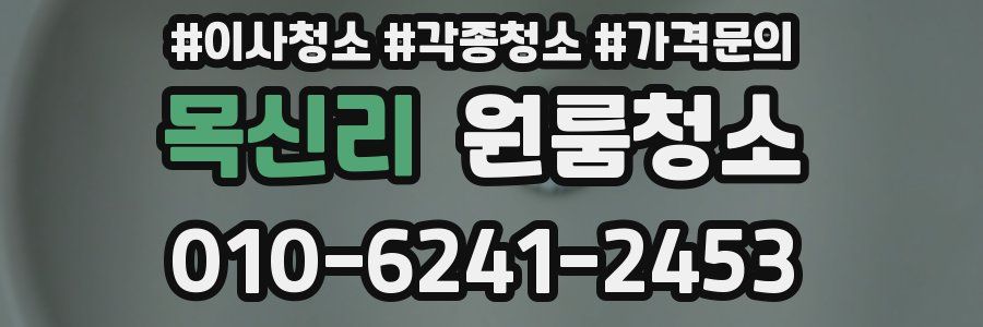 목신리 이사청소