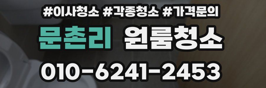 문촌리 이사청소