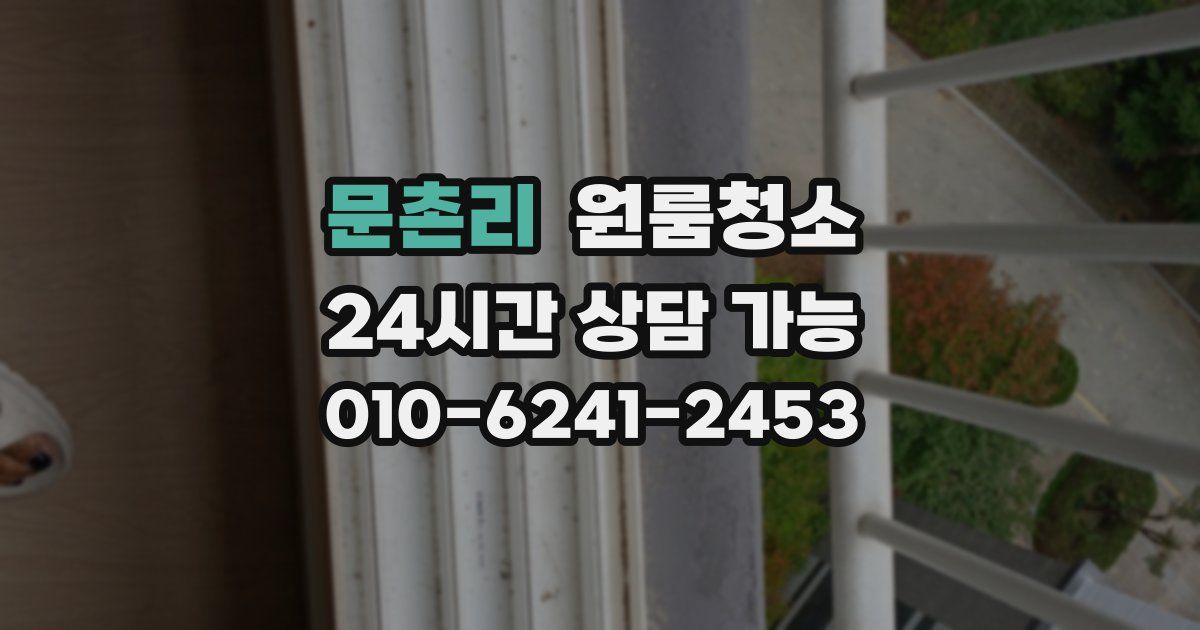 문촌리 입주청소