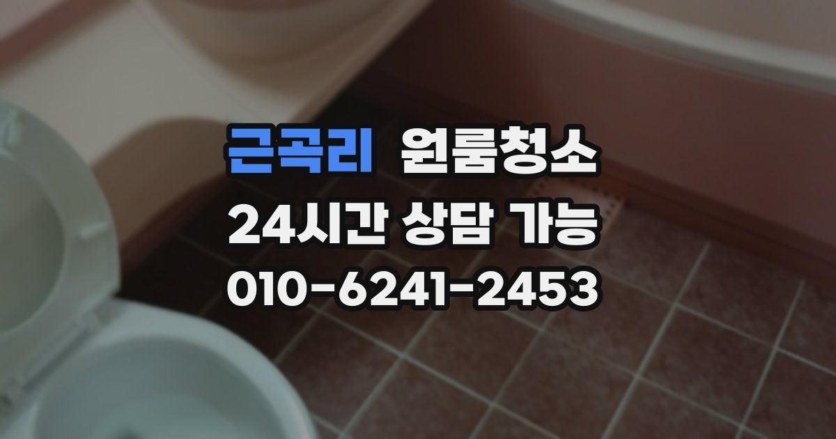 근곡리 입주청소