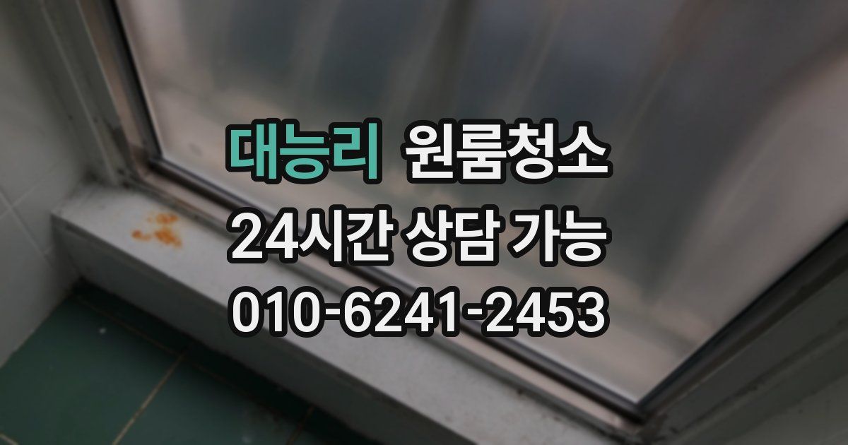 대능리 입주청소