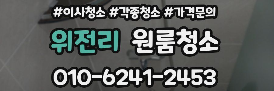 위전리 이사청소