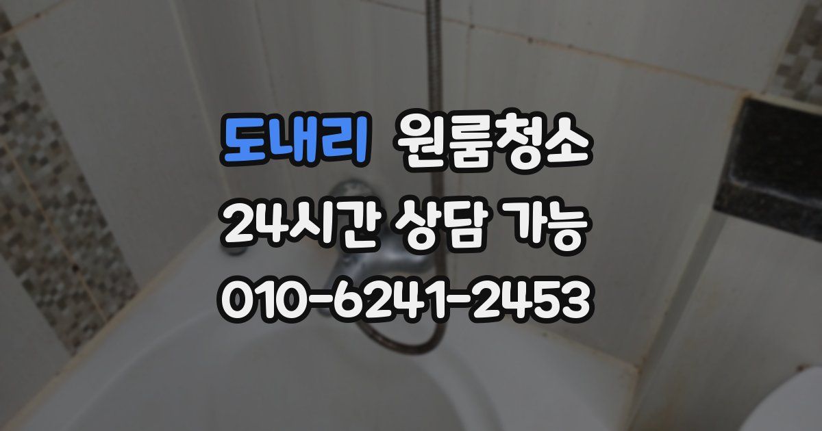 도내리 입주청소