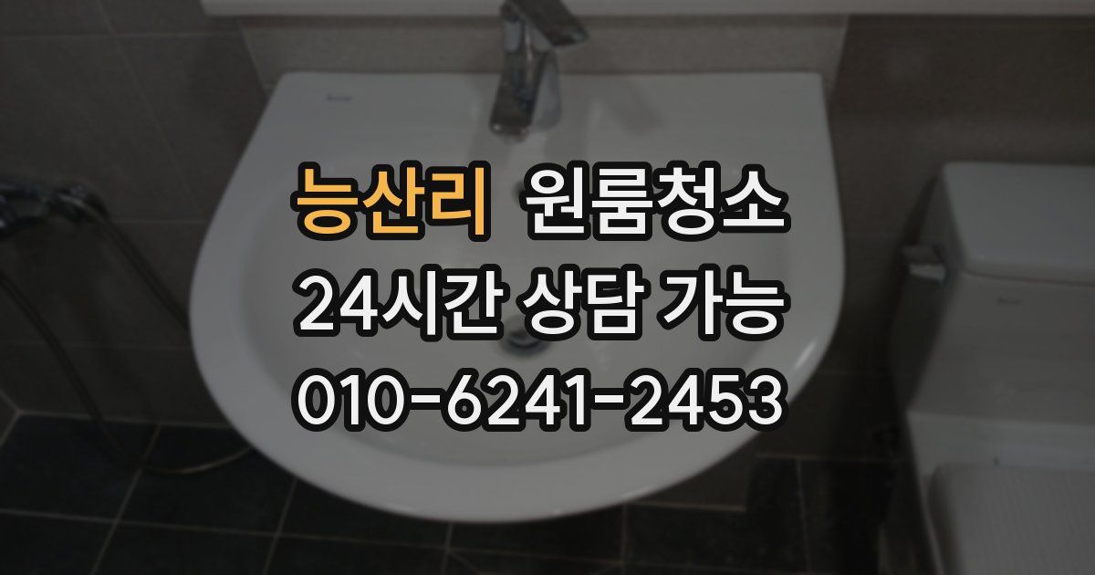 능산리 입주청소