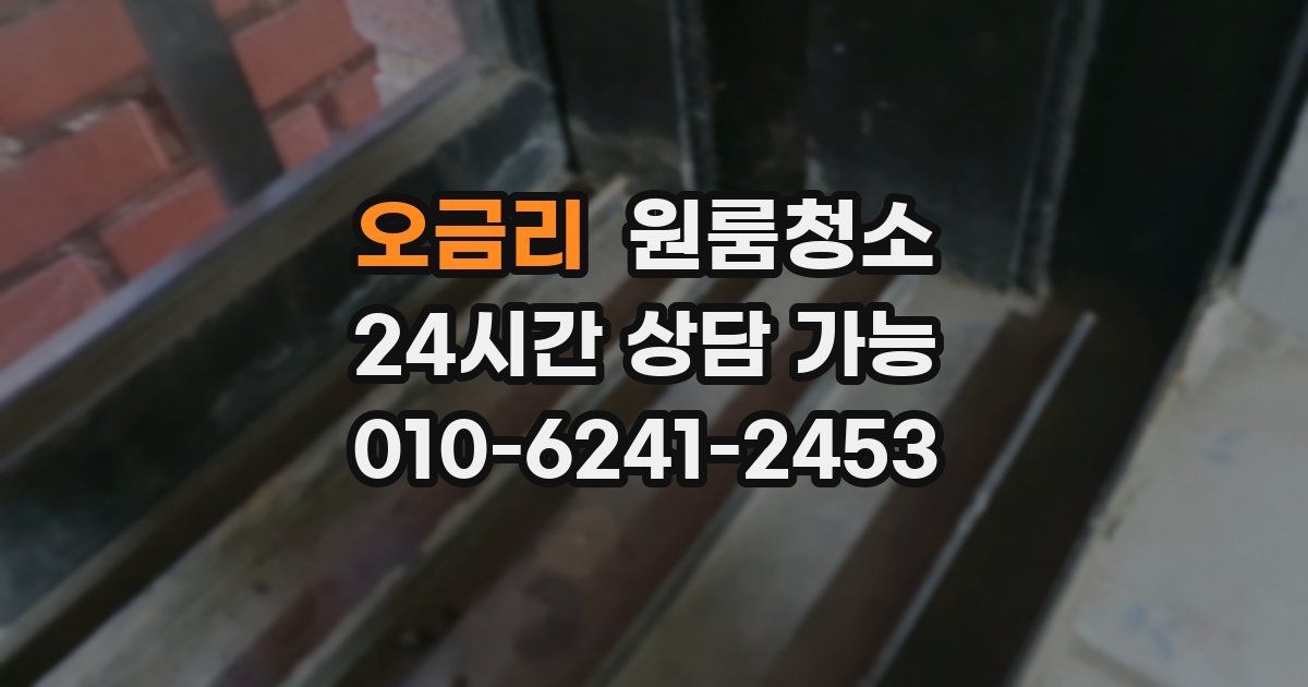 오금리 입주청소