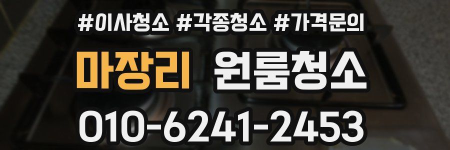 마장리 이사청소