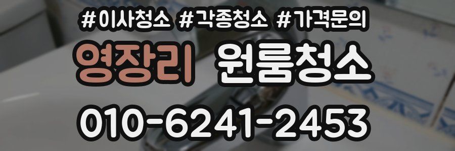 영장리 이사청소