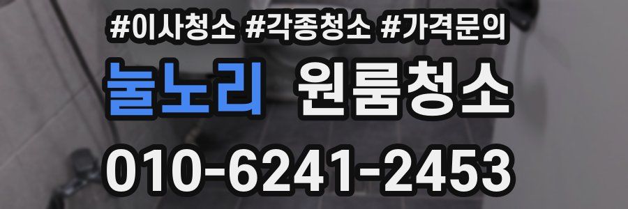 눌노리 이사청소