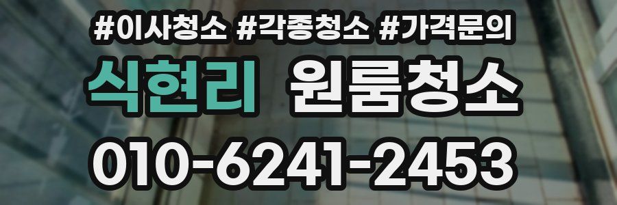 식현리 이사청소