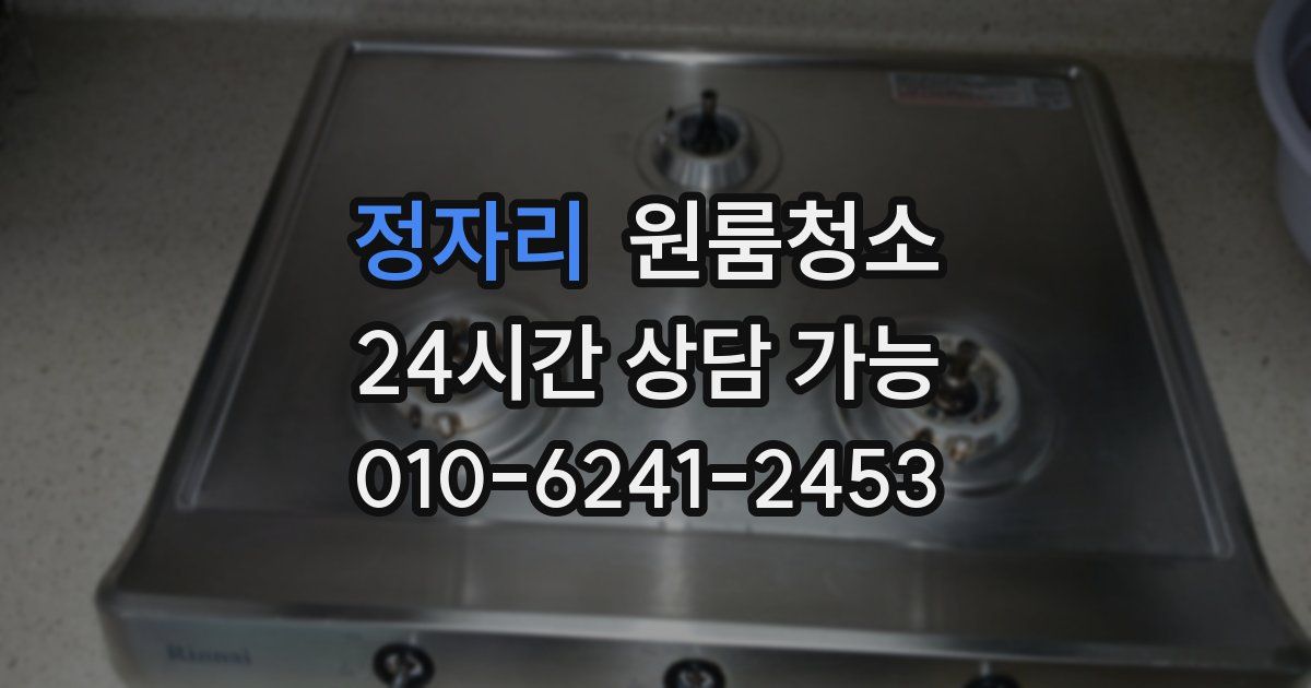 정자리 입주청소