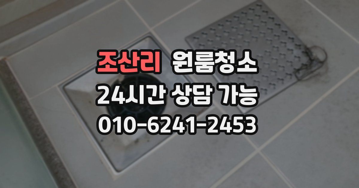 조산리 입주청소