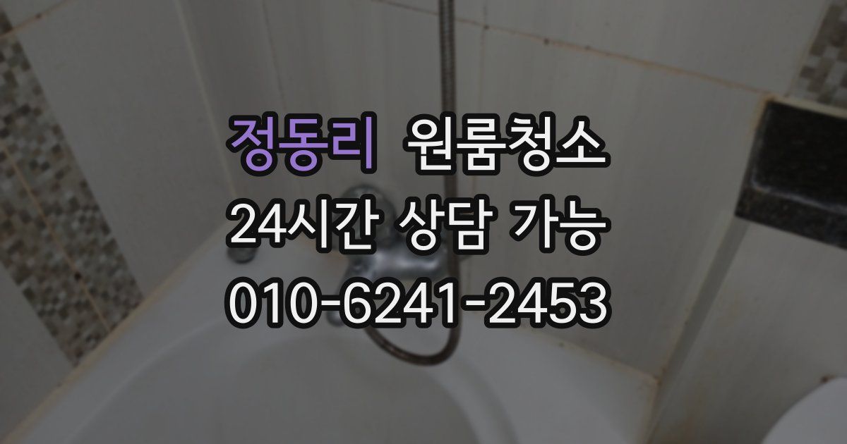 정동리 입주청소