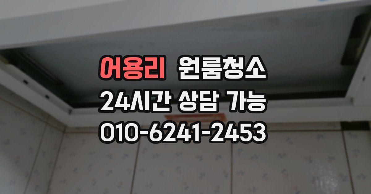 어용리 입주청소