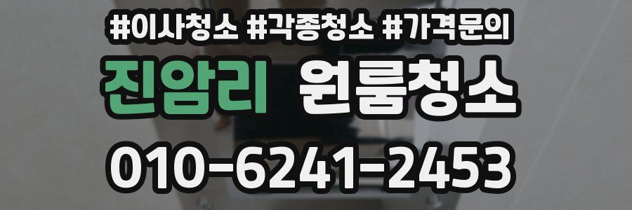 진암리 이사청소