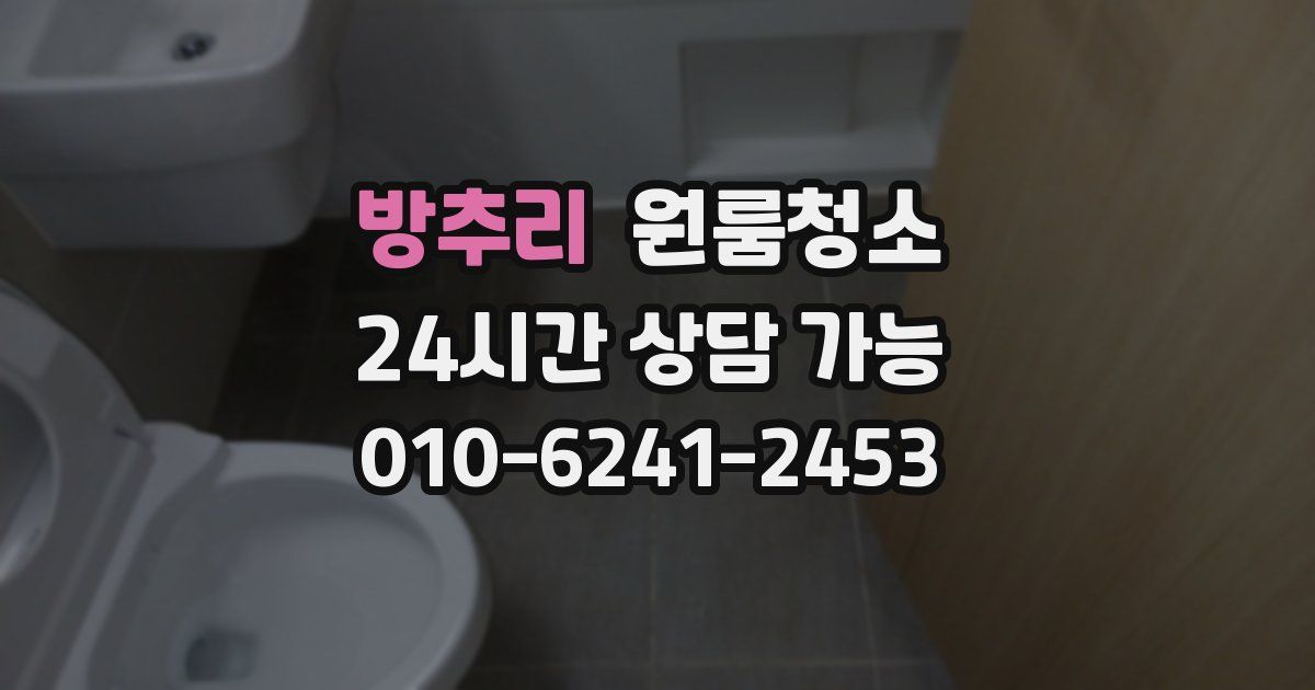 방추리 입주청소