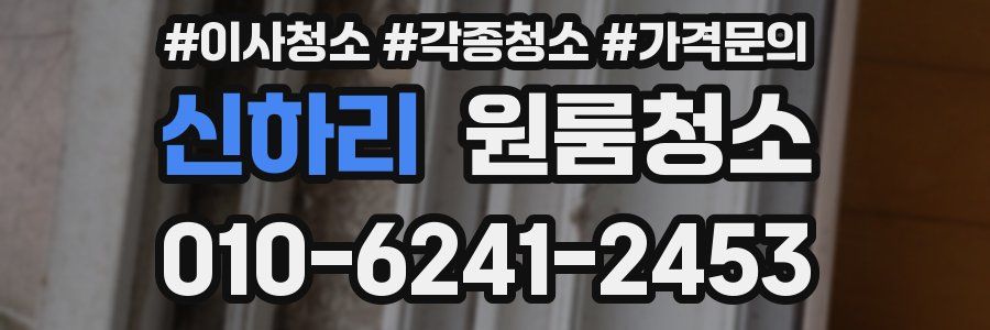 신하리 이사청소