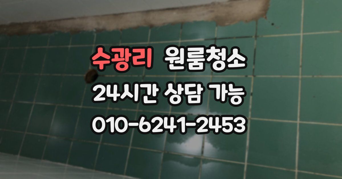 수광리 입주청소