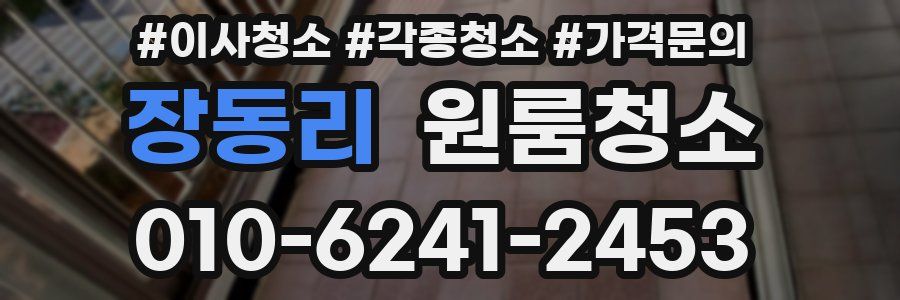 장동리 이사청소