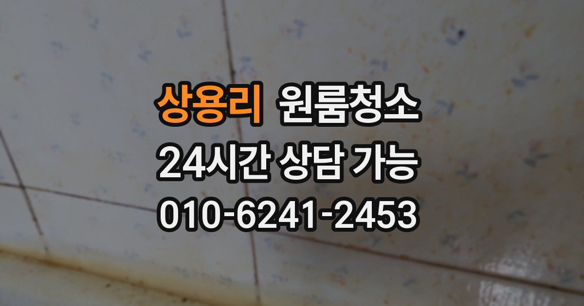 상용리 입주청소