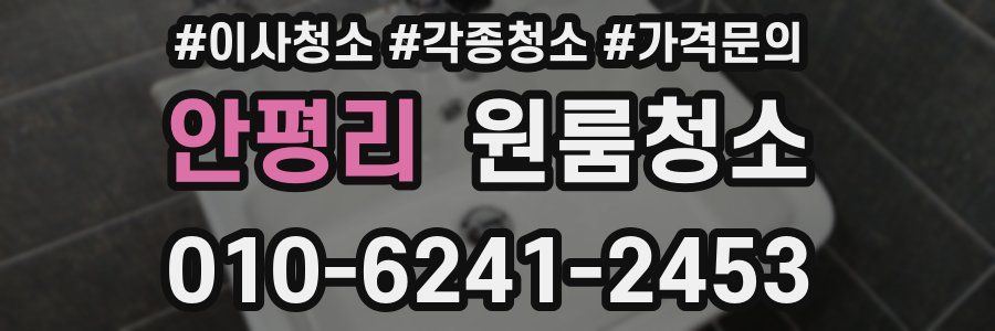 안평리 이사청소