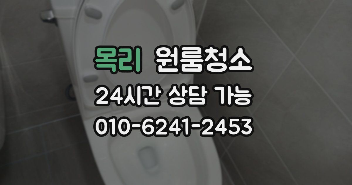 목리 입주청소