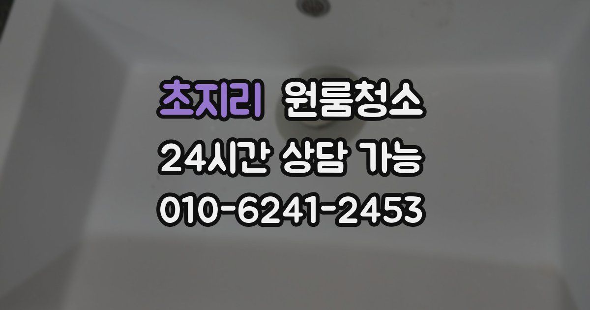 초지리 입주청소