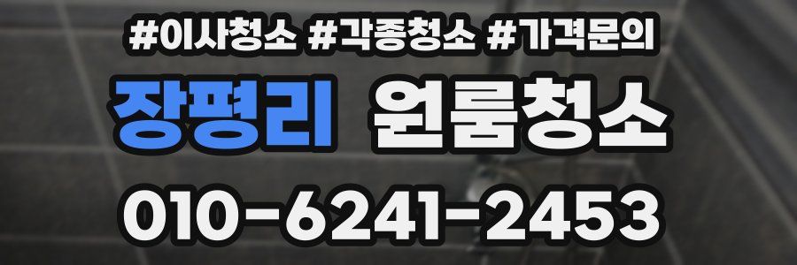 장평리 이사청소