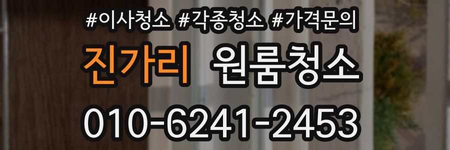 진가리 이사청소