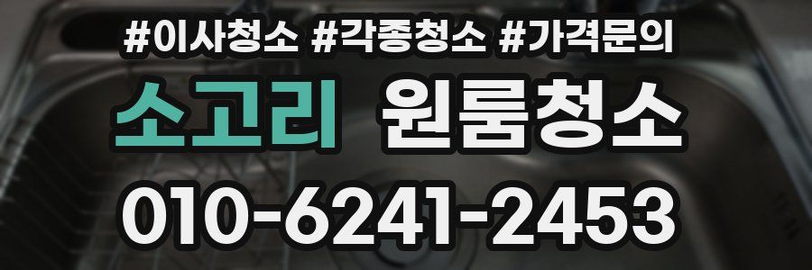 소고리 이사청소