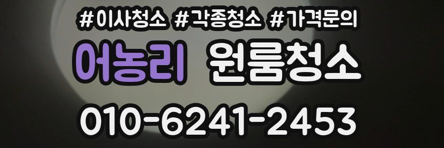 어농리 이사청소