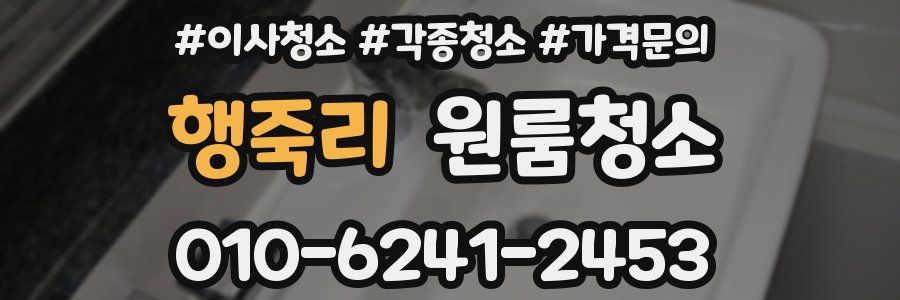 행죽리 이사청소