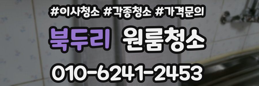북두리 이사청소