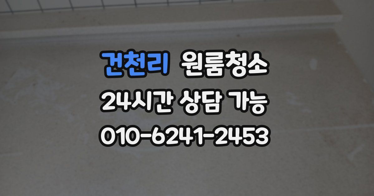 건천리 입주청소