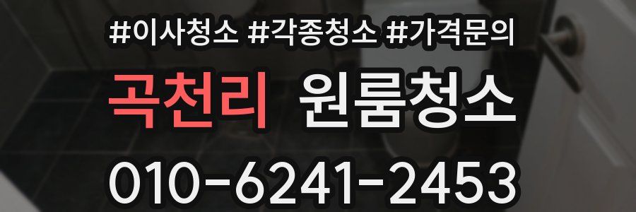 곡천리 이사청소