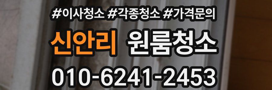 신안리 이사청소