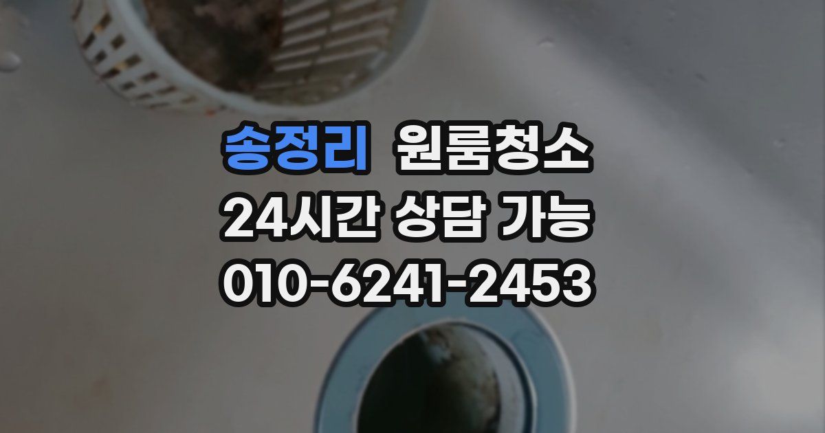 송정리 입주청소