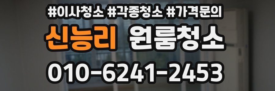 신능리 이사청소