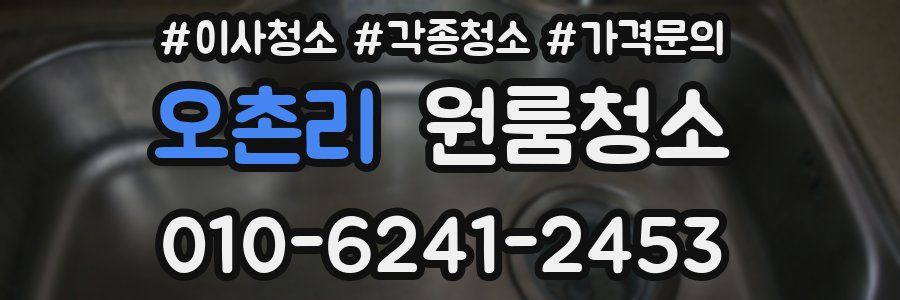 오촌리 이사청소