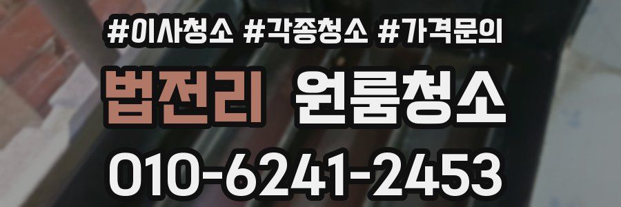 법전리 이사청소