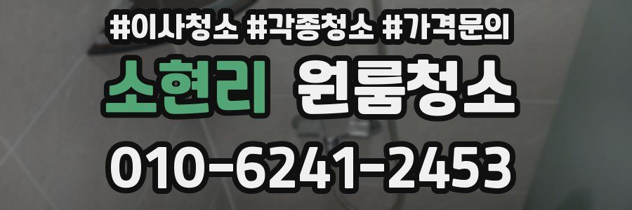 소현리 이사청소