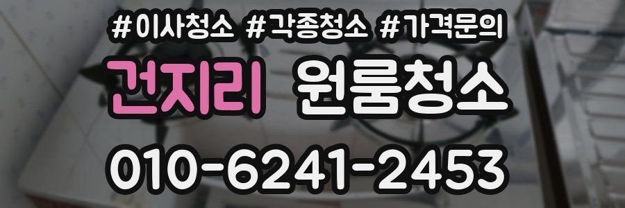 건지리 이사청소